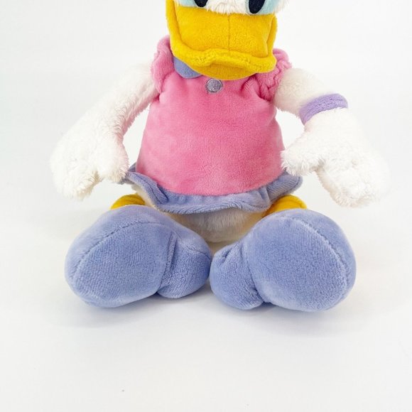 Disney Store Daisy Duck Plush Pink Purple Outfit 14" Mickey Mouse & Friends - Picture 7 of 8